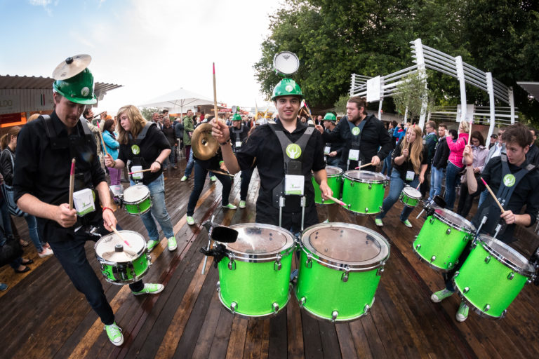 Zum guten Schluss mit Spaß und Schwung: Die Grünen bringen die Greenbeats in die Stadt!