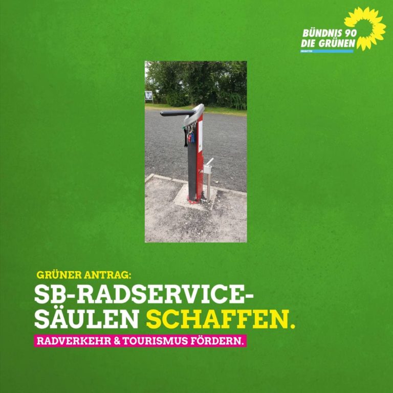 Förderung von Radverkehr und Tourismus: SB-Radservicepunkte schaffen!