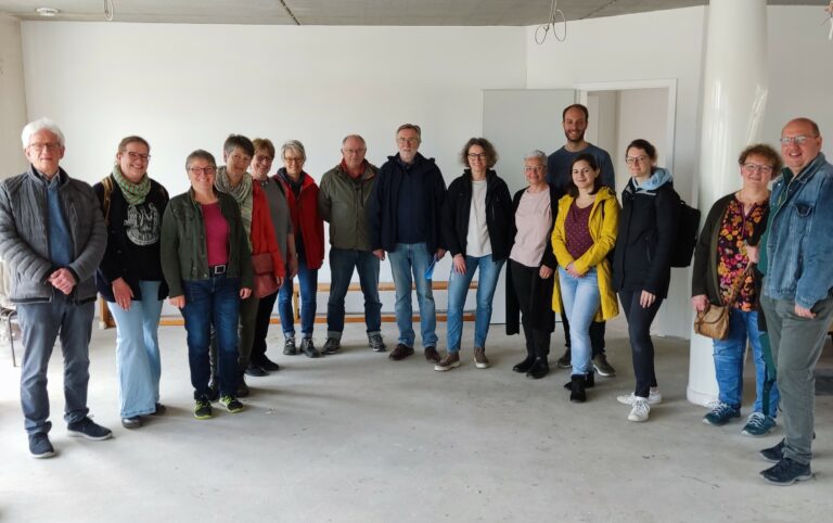 Besuch der Arbeitsgruppe Stadt- und Wohnraumentwicklung bei der WiGe Warendorf