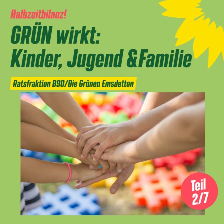 Grün wirkt: Kinder, Jugend & Familie