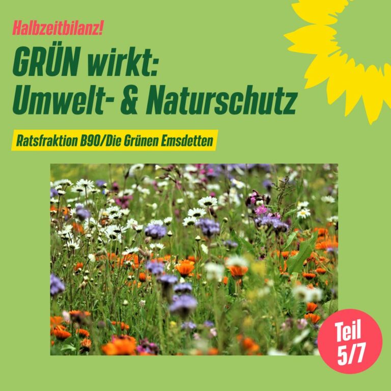 Grün wirkt: Umwelt- & Naturschutz