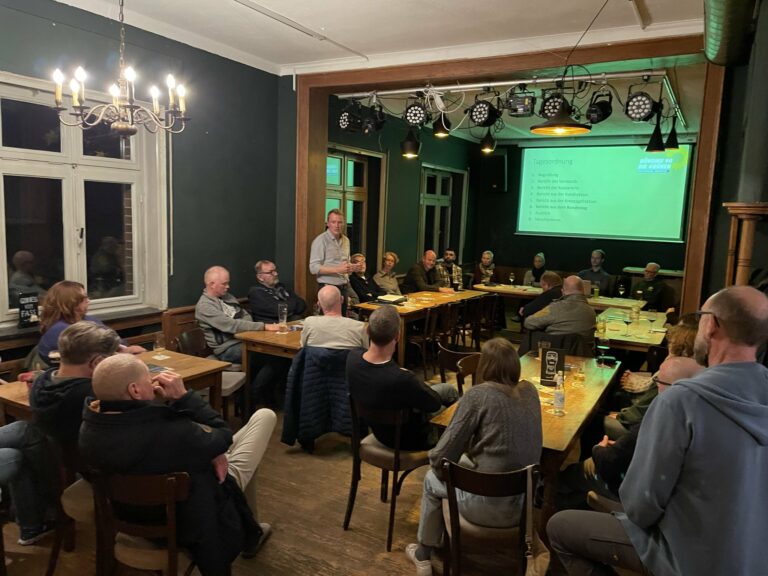 Ortsverband der Grünen Emsdetten zieht positive Bilanz der Jahreshauptversammlung im C-Dur