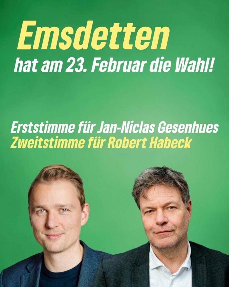 Am 23. Februar hast Du die Wahl!