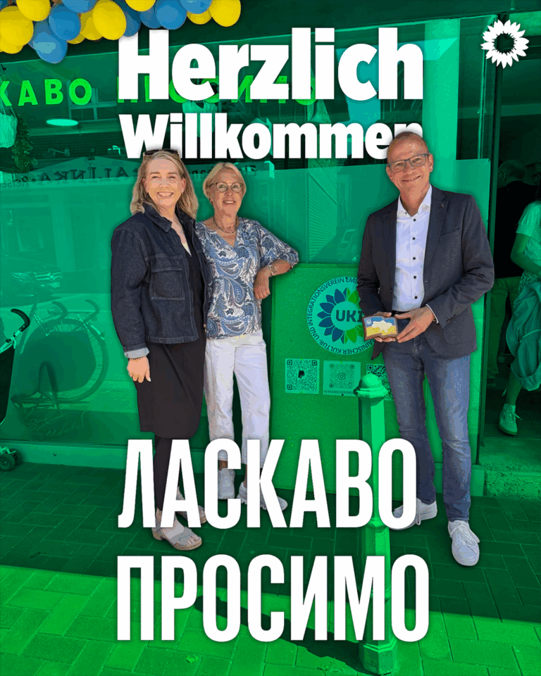 Ласкаво просимо – Herzlich Willkommen