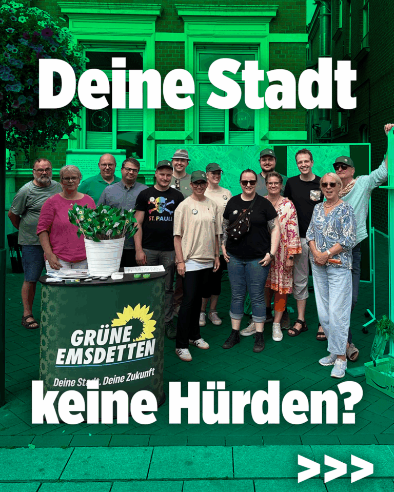 Grüne Befragung zum Thema Barrierefreiheit
