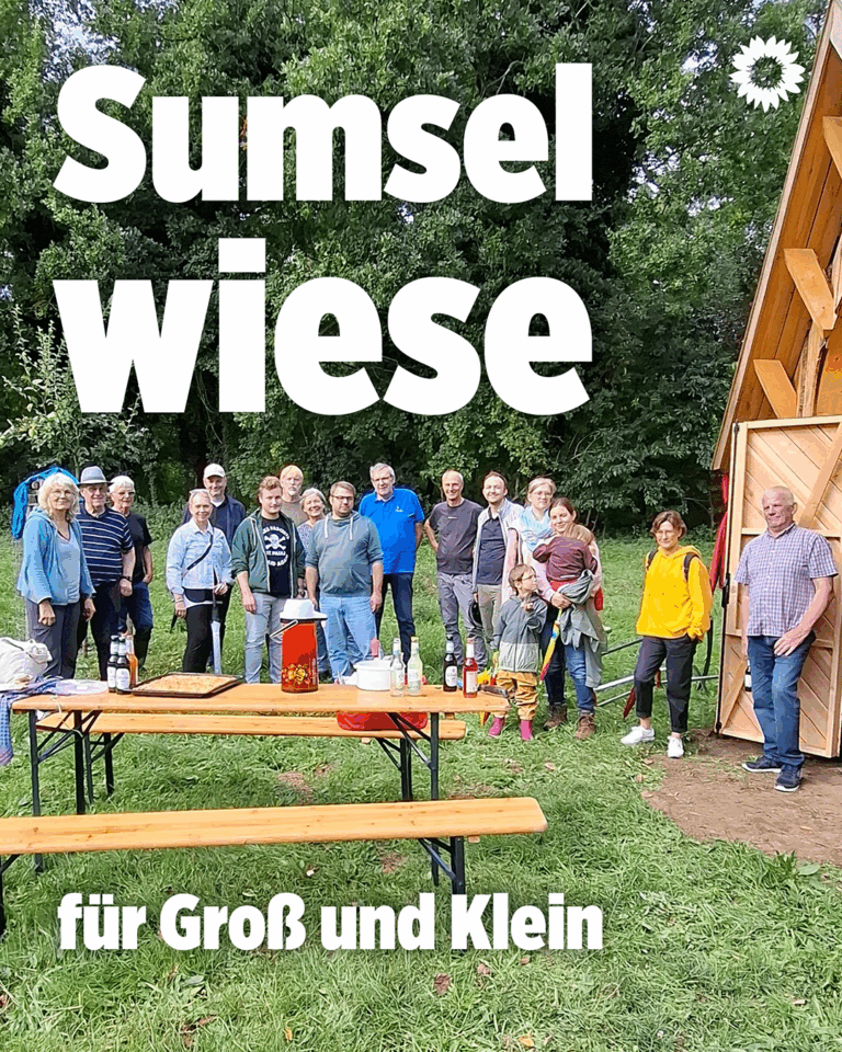 Ein grünes Klassenzimmer mitten in Emsdetten – Besuch auf der Sumselwiese 🌱🍎